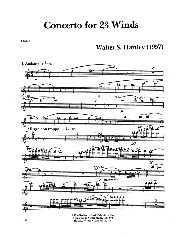 Concerto for 23 Winds