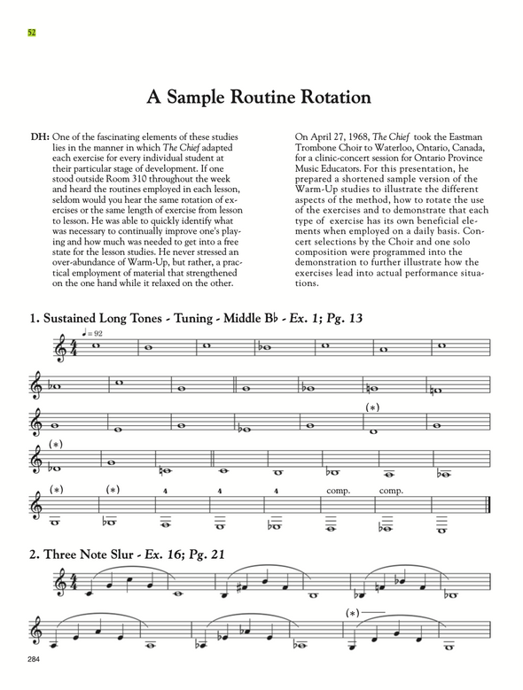 The Remington Warm-Up Studies for Euphonium (Tuba) Treble Clef