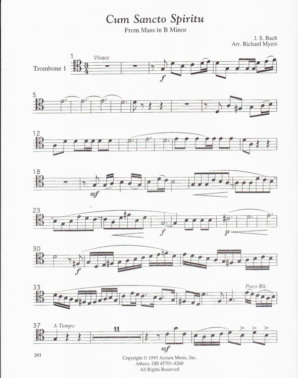 Cum Sancto Spiritu from the Mass in b minor